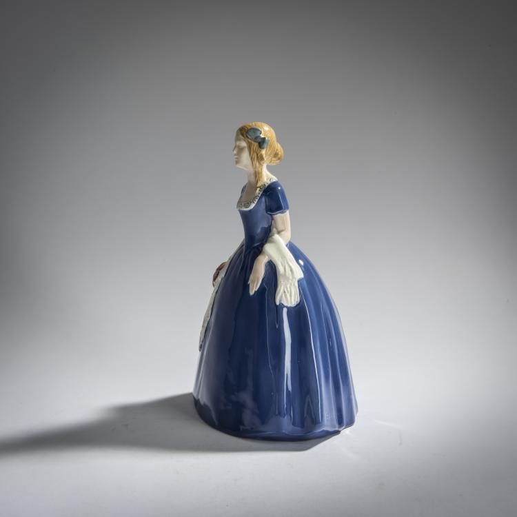 Bild 2 zu Objekt, Krinoline, um 1913, Emil Meier, Wiener Kunstkeramische Werkst&auml;tte, Busch & Ludescher, 156D 851