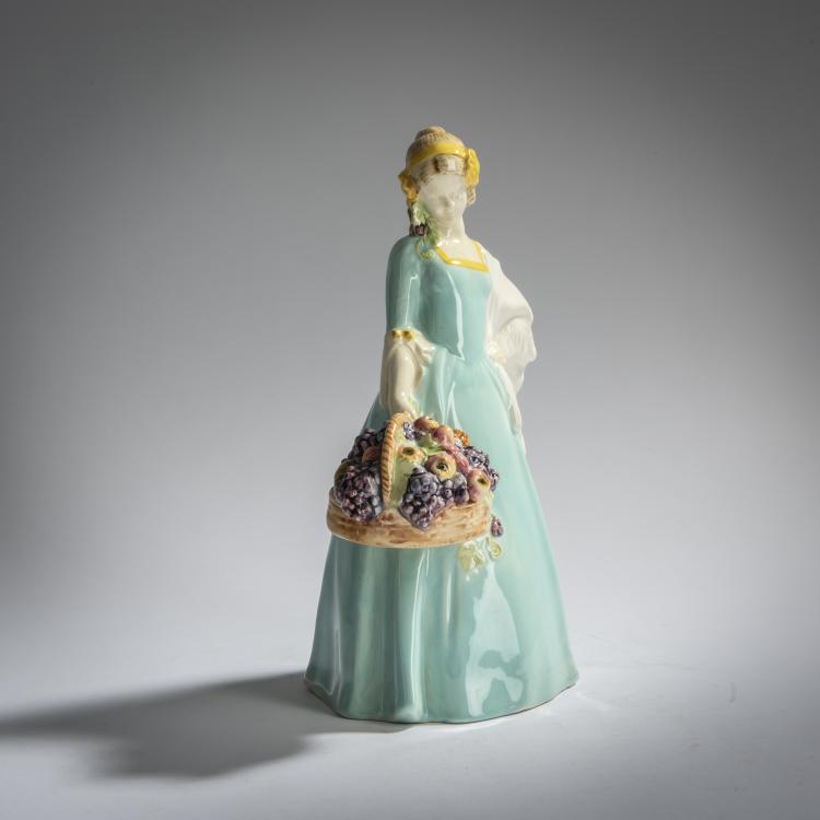 Bild 1 zu Objekt, Krinoline 'Herbst', um 1909, Johanna Meier-Michel, Wiener Kunstkeramische Werkst&auml;tte, Busch & Ludescher, 156D 849