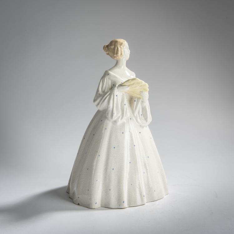 Bild 3 zu Objekt, Crinoline with a fan, c. 1915, Wien, 156D 845