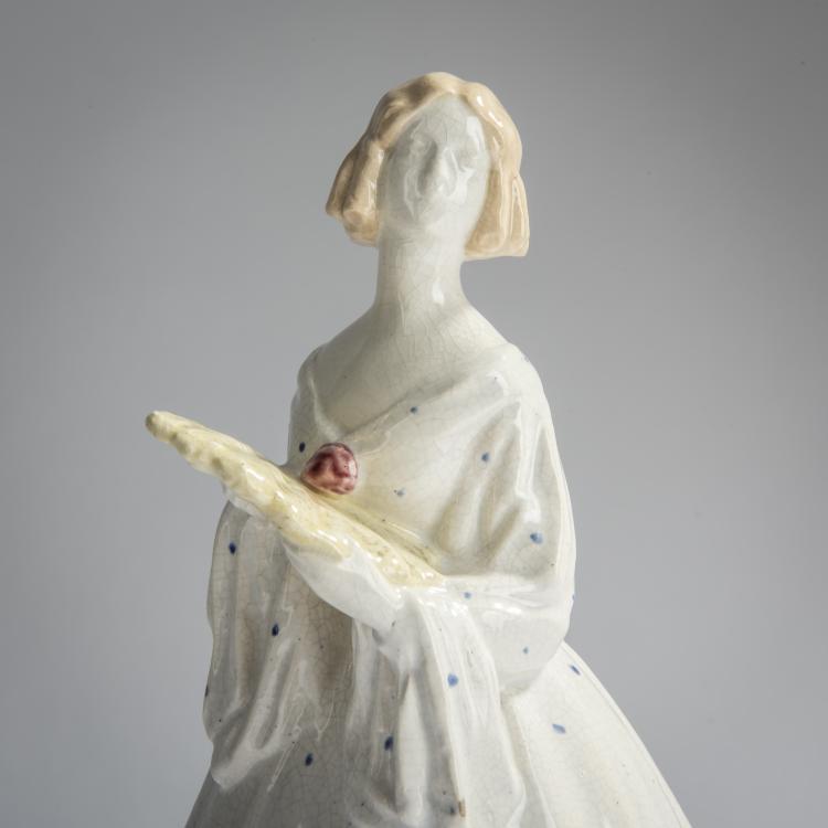 Bild 4 zu Objekt, Crinoline with a fan, c. 1915, Wien, 156D 845