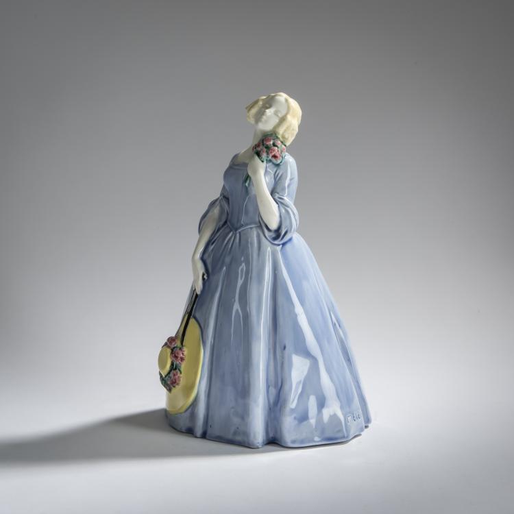 Bild 1 zu Objekt, Crinoline 'Spring', c. 1909, Johanna Meier-Michel, Wiener Keramik, 156D 848