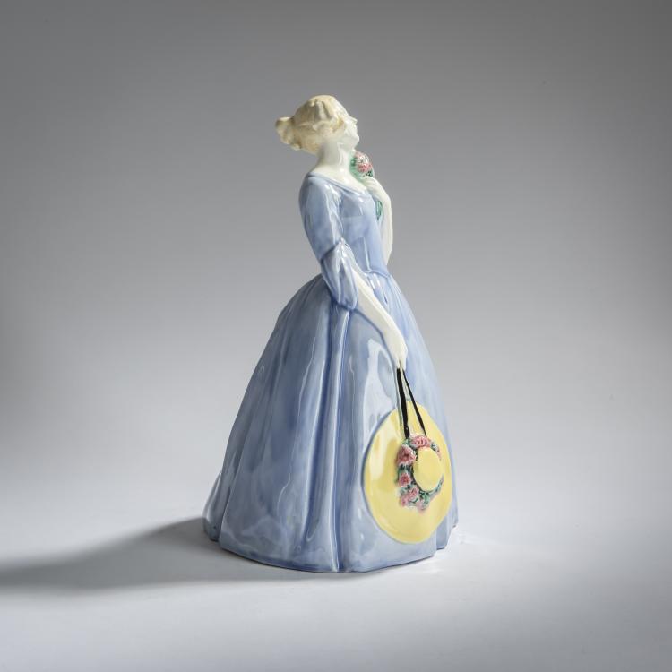 Bild 2 zu Objekt, Crinoline 'Spring', c. 1909, Johanna Meier-Michel, Wiener Keramik, 156D 848