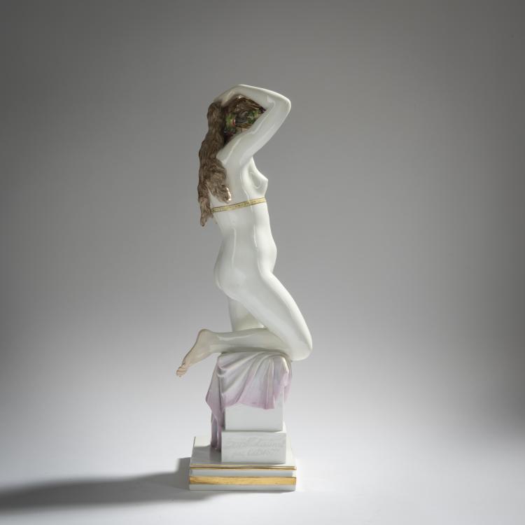 Bild 2 zu Objekt, 'Bacchantin', 1877, Ernst Julius H&auml;hnel, Meissen, 156D 723