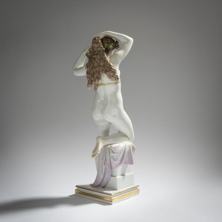 Bild 3 zu Objekt, 'Bacchantin', 1877, Ernst Julius H&auml;hnel, Meissen, 156D 723