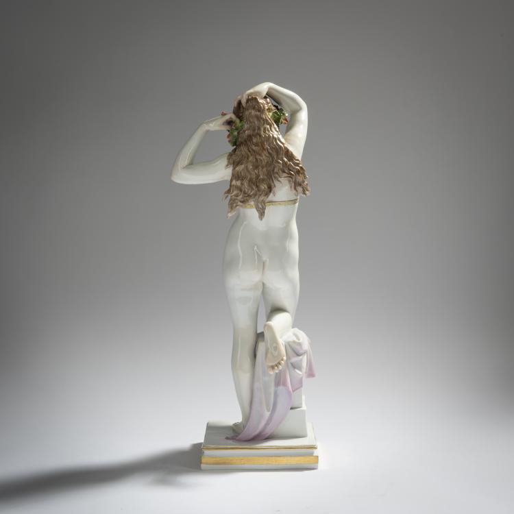 Bild 4 zu Objekt, 'Bacchantin', 1877, Ernst Julius H&auml;hnel, Meissen, 156D 723
