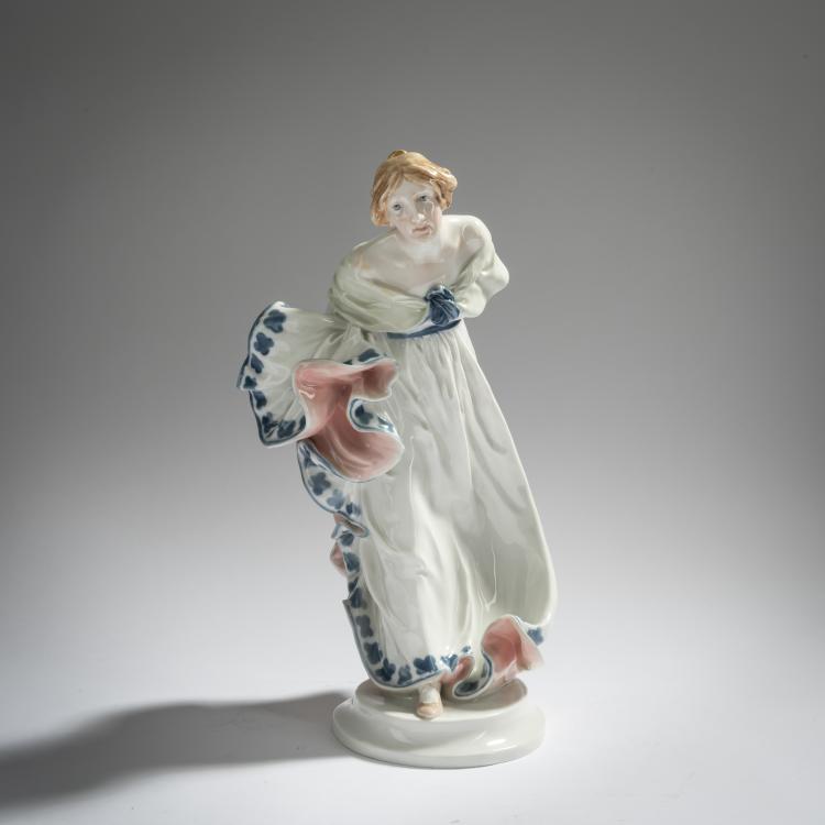 Bild 1 zu Objekt, 'Lady in a Ball Gown', 1902, Konrad Hentschel, Meissen, 156D 730