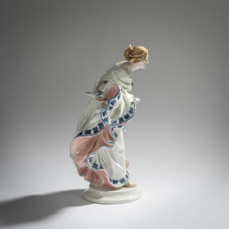 Bild 5 zu Objekt, 'Lady in a Ball Gown', 1902, Konrad Hentschel, Meissen, 156D 730