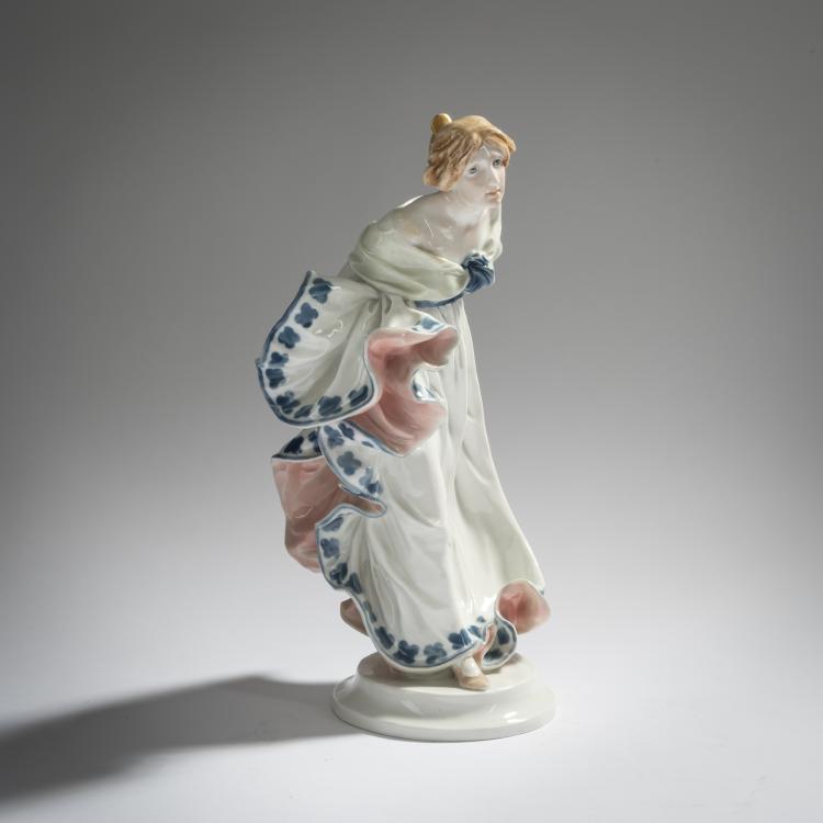 Bild 6 zu Objekt, 'Lady in a Ball Gown', 1902, Konrad Hentschel, Meissen, 156D 730