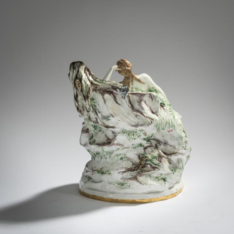 Bild 3 zu Objekt, 'Die Quelle', 1901, Fritz Kretzschmar, Meissen, 156D 718