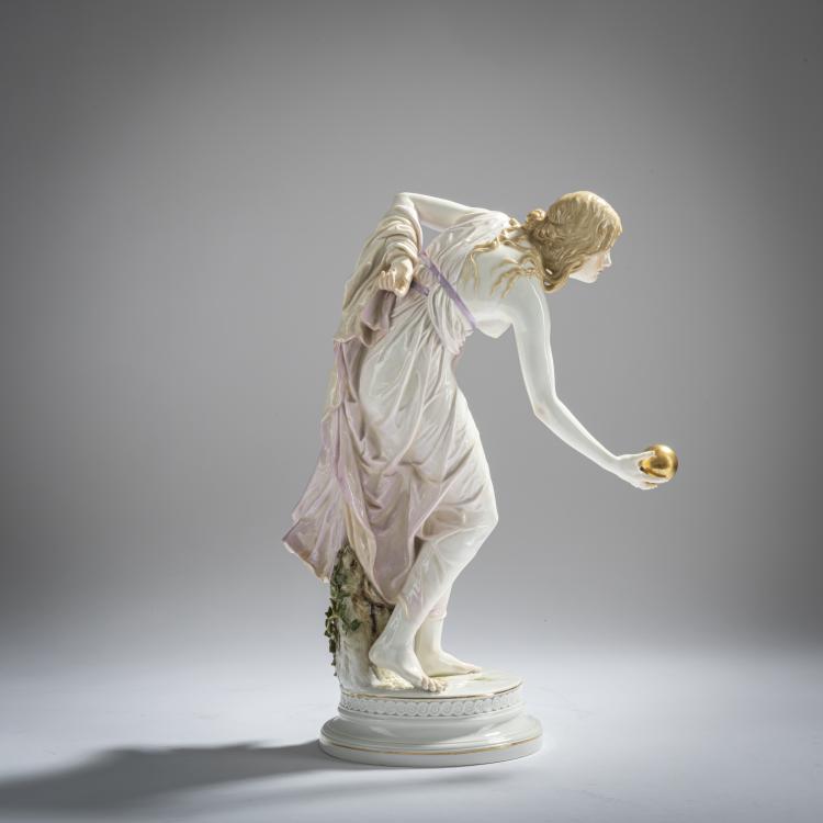 Bild 3 zu Objekt, 'Ball Player', 1897, Walter Schott (after), Meissen, 156D 722