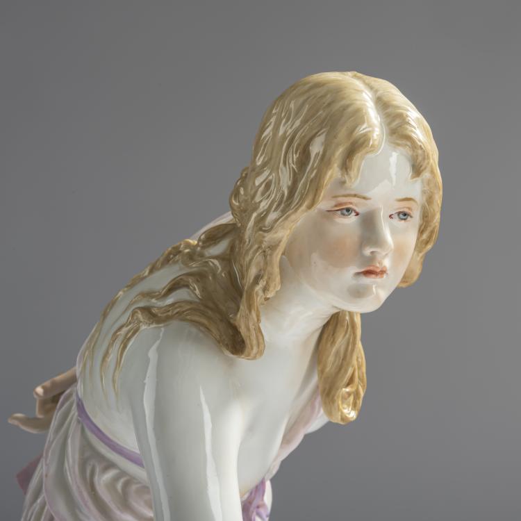 Bild 6 zu Objekt, 'Ball Player', 1897, Walter Schott (after), Meissen, 156D 722