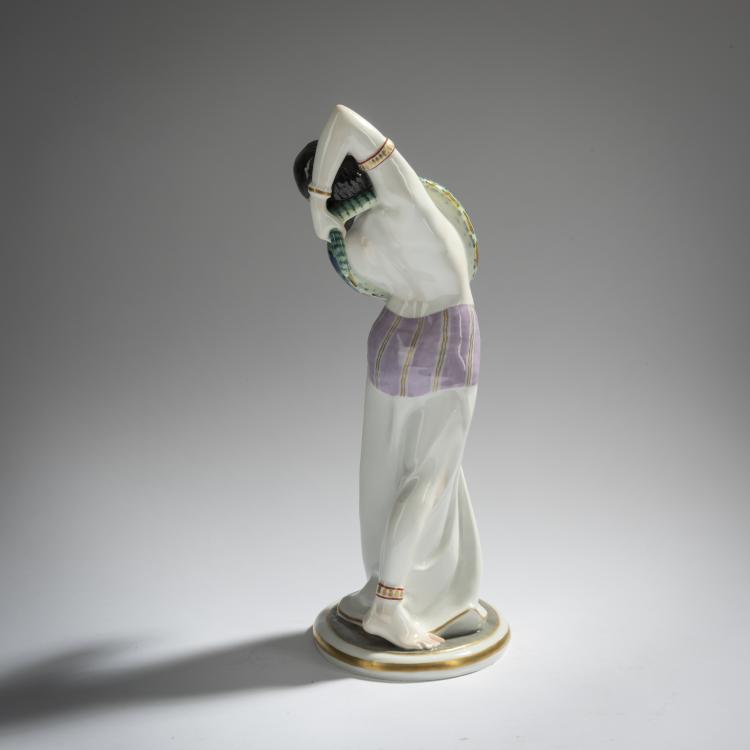 Bild 4 zu Objekt, 'Schlangent&auml;nzerin', 1913-14, Max Bochmann, Meissen, 156D 744