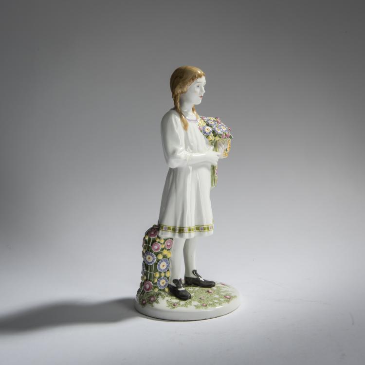 Hauptbild zu Objekt, 'Happy Birthday', 1909, Eduard Klablena, Berlin, KPM, 156D 707