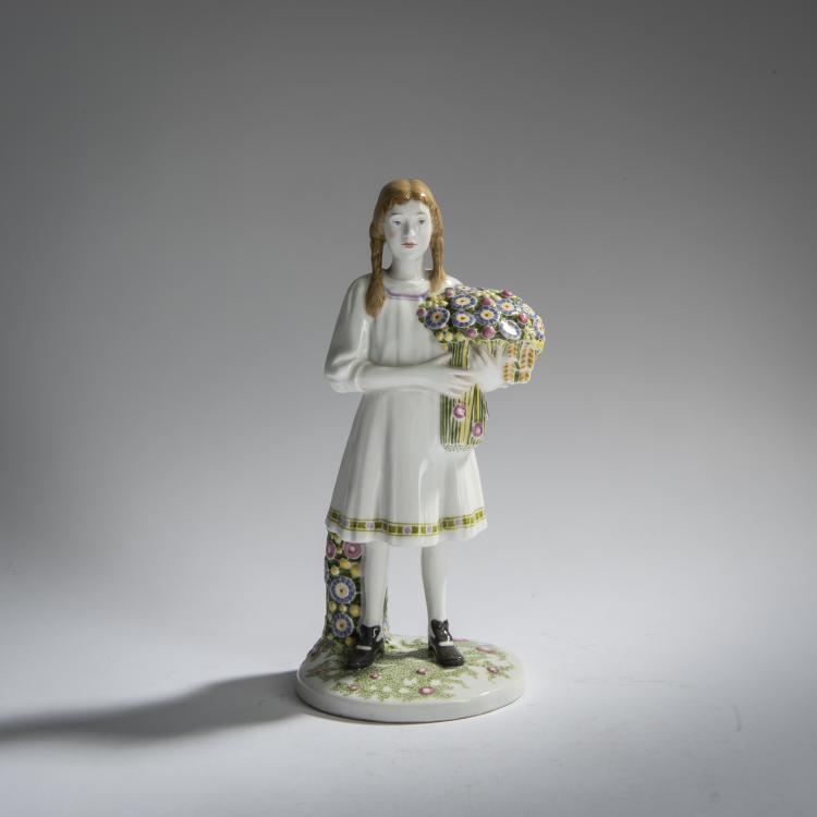 Bild 1 zu Objekt, 'Happy Birthday', 1909, Eduard Klablena, Berlin, KPM, 156D 707