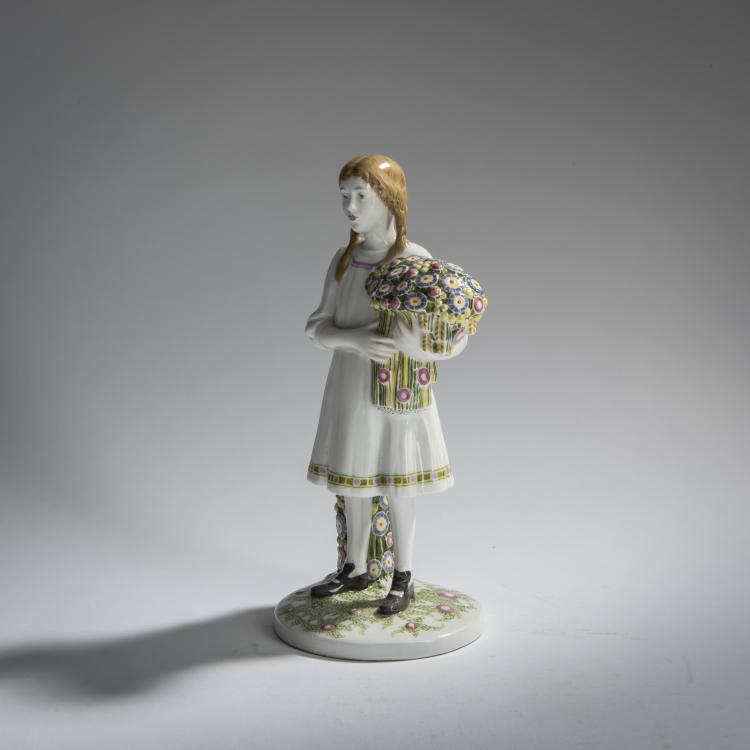 Bild 2 zu Objekt, 'Happy Birthday', 1909, Eduard Klablena, Berlin, KPM, 156D 707