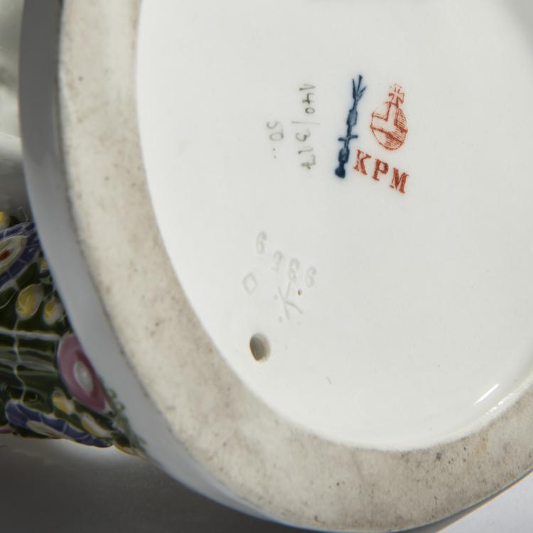 Bild 5 zu Objekt, 'Happy Birthday', 1909, Eduard Klablena, Berlin, KPM, 156D 707