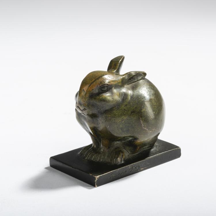 Bild 1 zu Objekt, 'Lapin bijou', 1922, &Eacute;douard Marcel Sandoz, Susse Fr&egrave;res, Paris, 156C 397