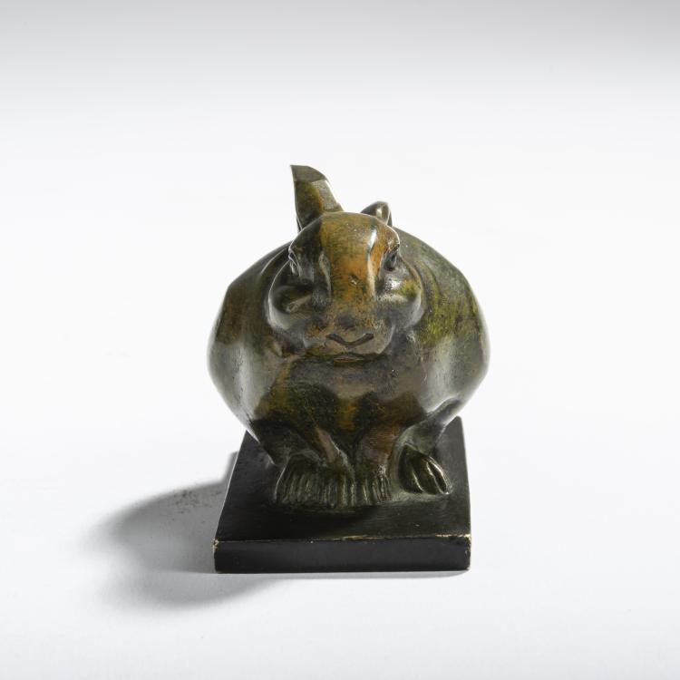 Bild 2 zu Objekt, 'Lapin bijou', 1922, &Eacute;douard Marcel Sandoz, Susse Fr&egrave;res, Paris, 156C 397