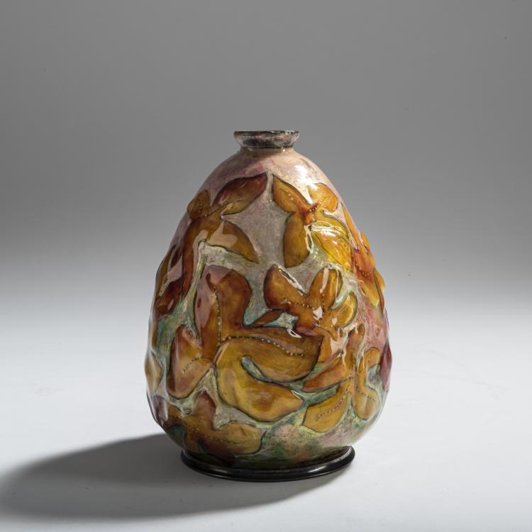 Hauptbild zu Objekt, Vase, c. 1922, Camille Faur&eacute;, Faur&eacute;, Camille, Limoges, 156C 553