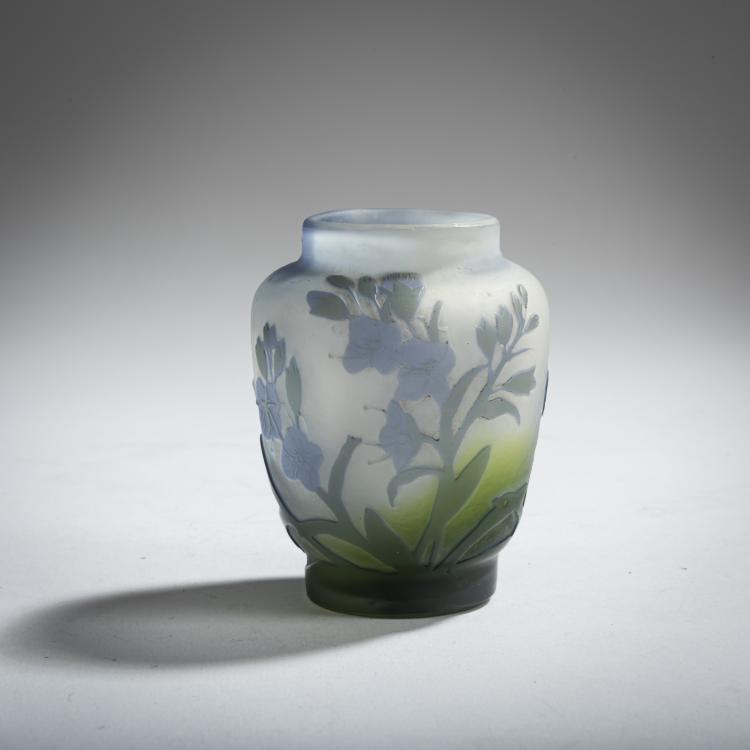 Hauptbild zu Objekt, Miniature 'Phlox' vase, 1908-20, Emile Gall&eacute;, Gall&eacute;, &Eacute;tablissements, Nancy, 156B 201