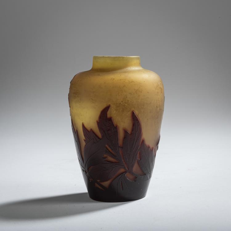 Bild 1 zu Objekt, 'Coeurs de Jeanette' vase, 1920-36, Emile Gall&eacute;, Gall&eacute;, &Eacute;tablissements, Nancy, 156B 231