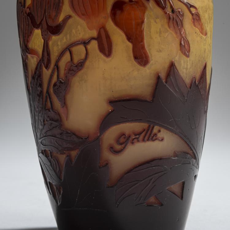 Bild 2 zu Objekt, 'Coeurs de Jeanette' vase, 1920-36, Emile Gall&eacute;, Gall&eacute;, &Eacute;tablissements, Nancy, 156B 231
