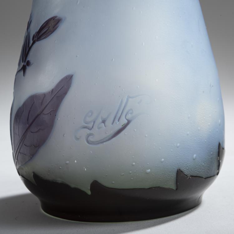 Bild 3 zu Objekt, 'G&eacute;raniums' vase, 1920-24, Emile Gall&eacute;, Gall&eacute;, &Eacute;tablissements, Nancy, 156B 224