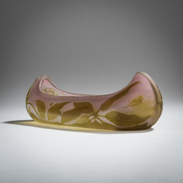 Bild 4 zu Objekt, 'Berce des pr&eacute;s' bowl, 1908-20, Emile Gall&eacute;, Gall&eacute;, &Eacute;tablissements, Nancy, 156B 206