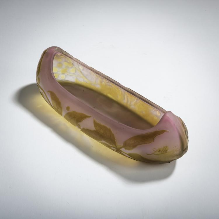 Bild 5 zu Objekt, 'Berce des pr&eacute;s' bowl, 1908-20, Emile Gall&eacute;, Gall&eacute;, &Eacute;tablissements, Nancy, 156B 206