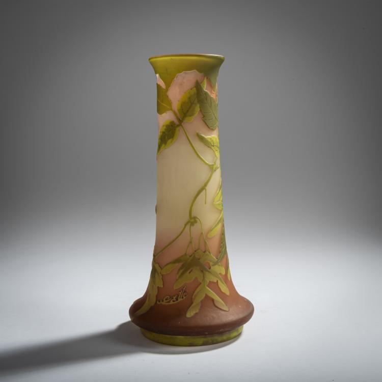 Bild 2 zu Objekt, '&Eacute;rable &agrave; feuilles de fr&ecirc;ne' vase, 1908-20, Emile Gall&eacute;, Gall&eacute;, &Eacute;tablissements, Nancy, 156B 207