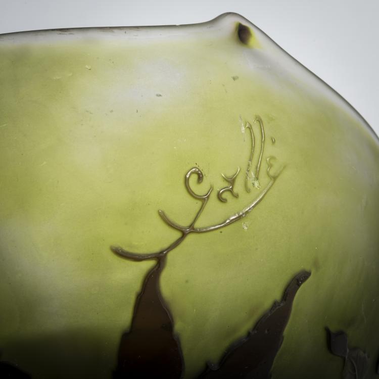 Bild 4 zu Objekt, 'Berce des pr&eacute;s' bowl, 1908-20, Emile Gall&eacute;, Gall&eacute;, &Eacute;tablissements, Nancy, 156B 211