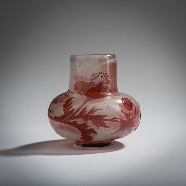Hauptbild zu Objekt, 'An&eacute;mones' vase, c. 1900, Emile Gall&eacute;, Gall&eacute;, &Eacute;mile, Nancy, 156B 188