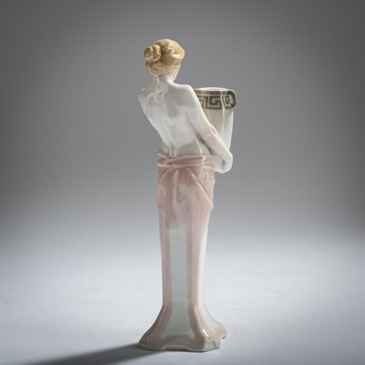 Bild 2 zu Objekt, 'Herme, weiblich', 1904, Alfred Otto Adalbert K&ouml;nig, Meissen, 156D 727