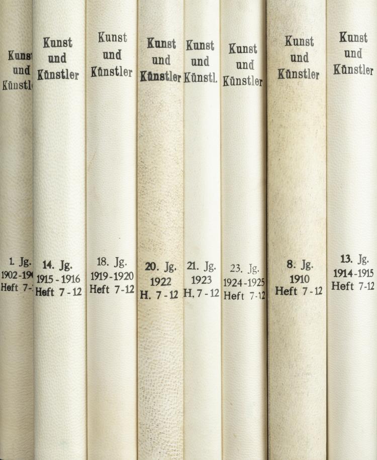 Hauptbild zu Objekt, Kunst und K&uuml;nstler, 1902-1925, 159C 700