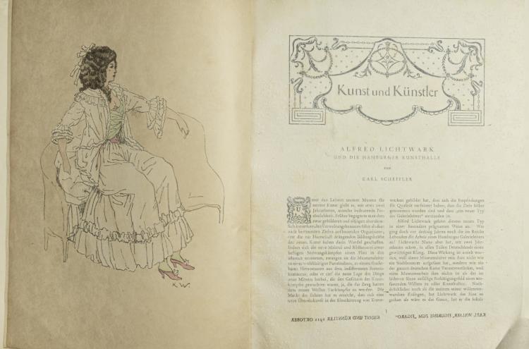 Bild 1 zu Objekt, Kunst und K&uuml;nstler, 1912, 159C 707