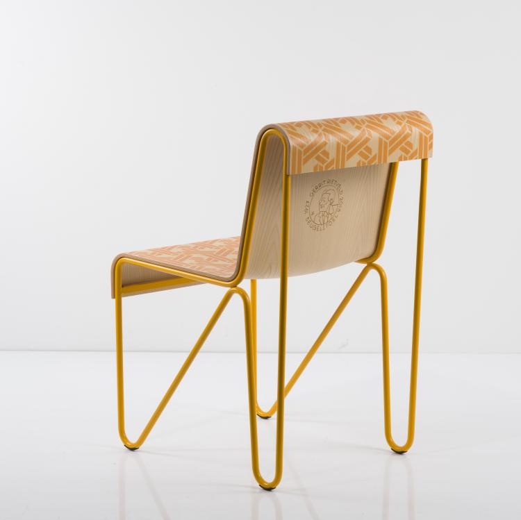 Bild 3 zu Objekt, 'Beugel' chair, 1927 / 2018, Gerrit Rietveld,Joost Swarte, Cassina, Mailand, 157B 234
