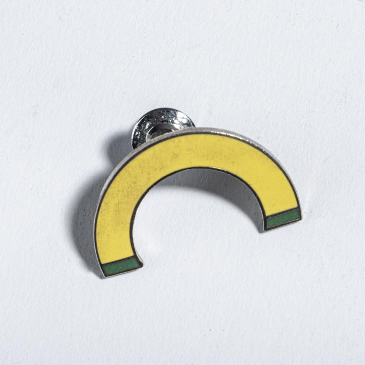 Bild 4 zu Objekt, Vier paar Ohrringe und eine Brosche, 1980er Jahre, Aldo Cibic,Maria Sanchez,Peter Shire,Ettore Sottsass, ACME, Los Angeles, 157D 969