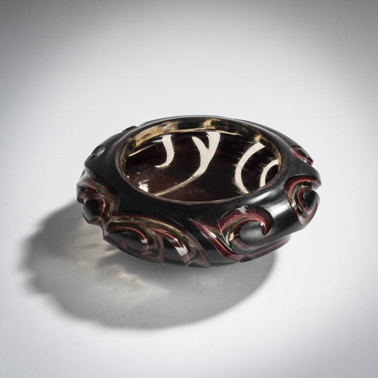 Bild 2 zu Objekt, &Eacute;tude-Schale 'Sang de boeuf', um 1895, Emile Gall&eacute;, Gall&eacute;, &Eacute;mile, Nancy, 156B 186