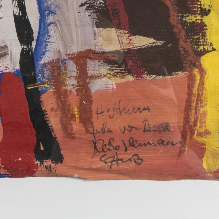 Bild 1 zu Objekt, Untitled (abstract composition), c. 1975-1982, Helmut Sturm, 157C 759