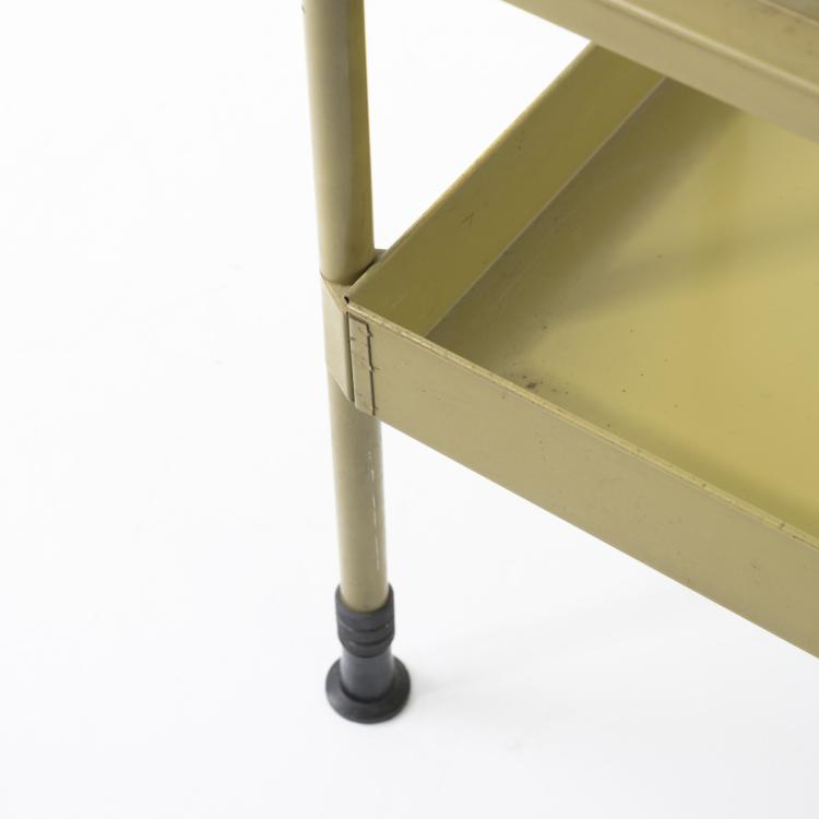 Bild 2 zu Objekt, 'Spazio' console table / shelf, 1959, Studio B.B.P.R.,Gian Luigi Banfi,Ludovico Barbiano di Belgiojoso,Enrico Peressutti,Ernesto Nathan Rogers, Olivetti, Ivrea, 157B 345