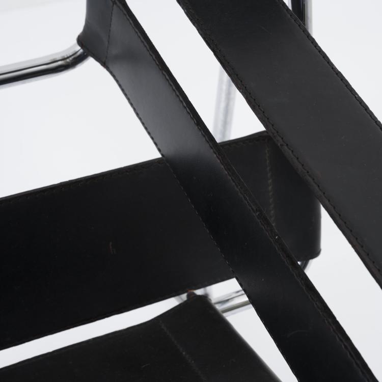 Bild 1 zu Objekt, 'B3' - 'Wassily' lounge chair, 1925, Marcel Breuer, Gavina, Mailand, 157A 17