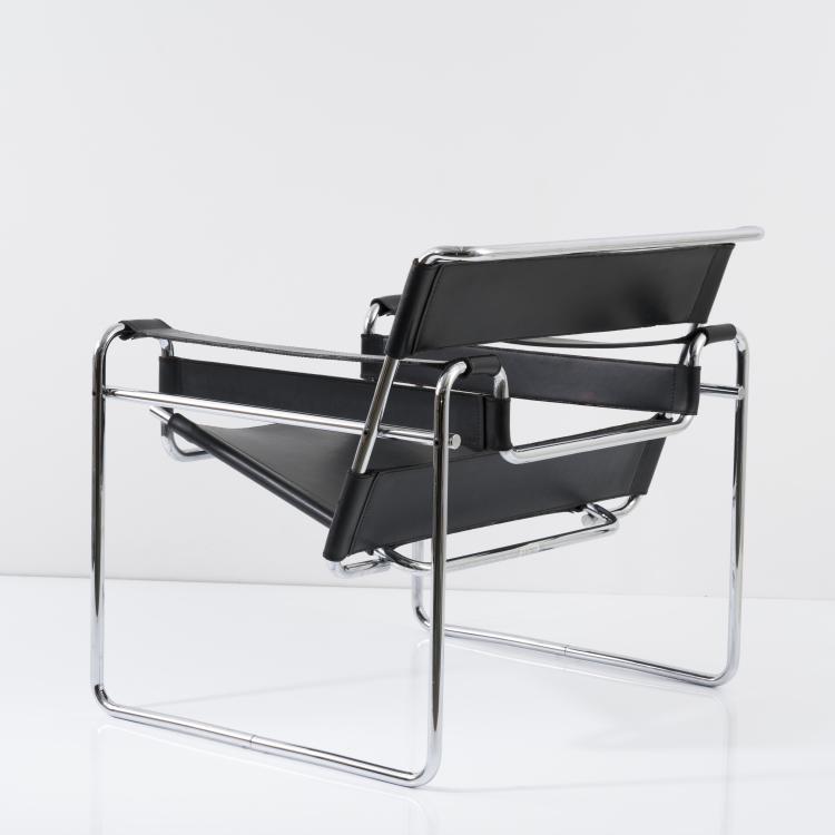 Bild 5 zu Objekt, 'B3' - 'Wassily' lounge chair, 1925, Marcel Breuer, Gavina, Mailand, 157A 17