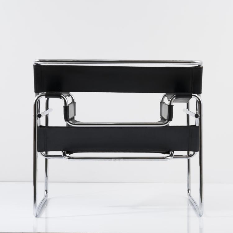 Bild 8 zu Objekt, 'B3' - 'Wassily' lounge chair, 1925, Marcel Breuer, Gavina, Mailand, 157A 17