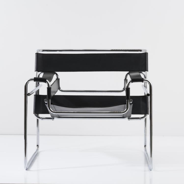 Bild 9 zu Objekt, 'B3' - 'Wassily' lounge chair, 1925, Marcel Breuer, Gavina, Mailand, 157A 17