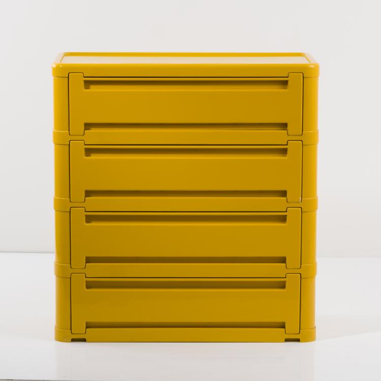 Bild 1 zu Objekt, '4963' dresser, c. 1974, Olaf von Bohr, Kartell, Noviglio, 158A 262