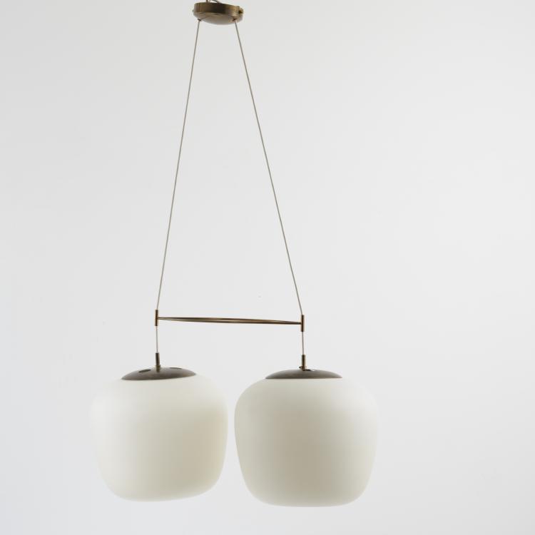Hauptbild zu Objekt, Ceiling light, c. 1958, Stilnovo, Mailand, 157B 342