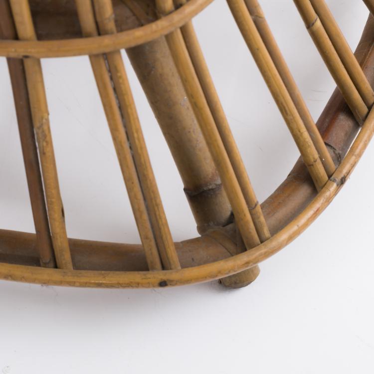 Bild 3 zu Objekt, 2 wicker chairs, c. 1956, Italien, 157B 333