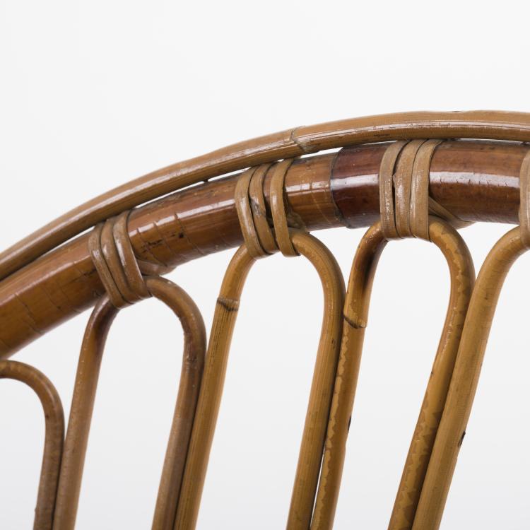 Bild 4 zu Objekt, 2 wicker chairs, c. 1956, Italien, 157B 333