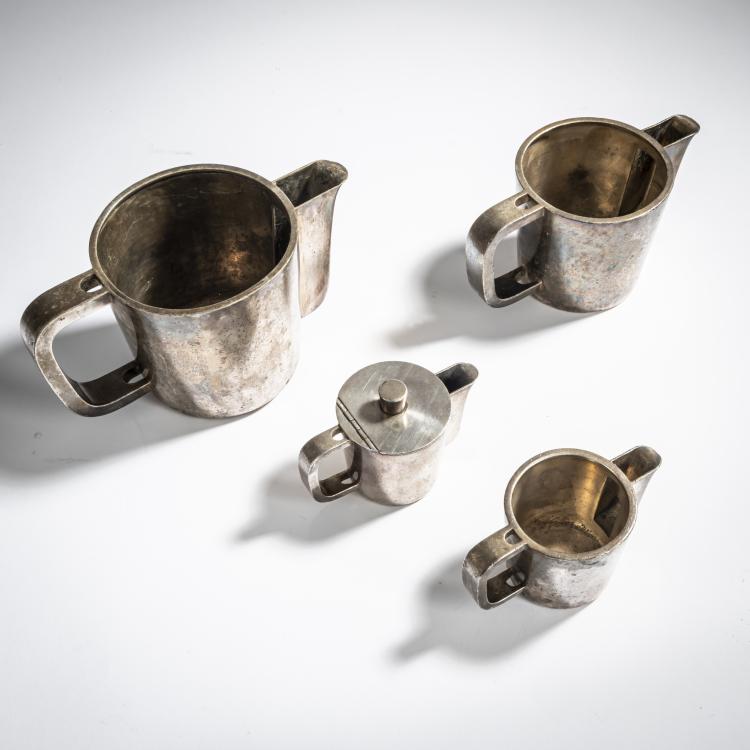 Bild 1 zu Objekt, Vier Kannen, um 1936, Gio Ponti, Krupp, Arthur, Mailand, 157B 368