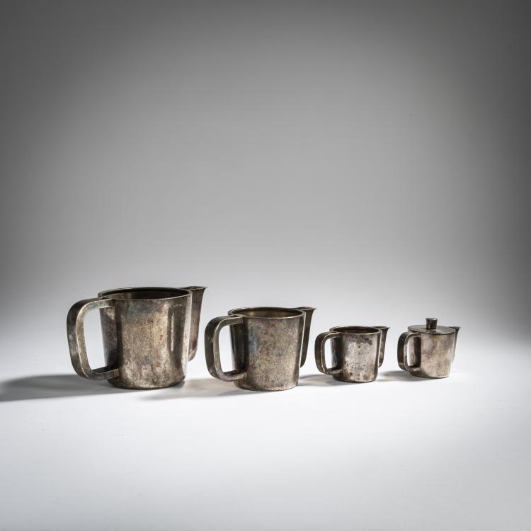 Bild 2 zu Objekt, Vier Kannen, um 1936, Gio Ponti, Krupp, Arthur, Mailand, 157B 368